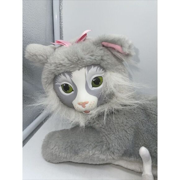 Vintage 1992 Hasbro Kitty Surprise 2 Kittens Gray & White Stuffed Cat Plush - Picture 2 of 11